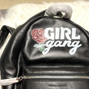 Rebecca Minkoff girls gang black back pack